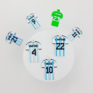 Dijes de camisetas de Argentina