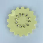 Mosquetones de hierro niquelado