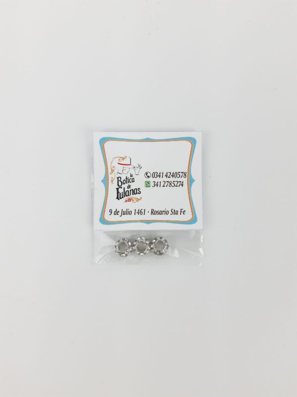 Donas separadoras de fundición con strass - Image 2