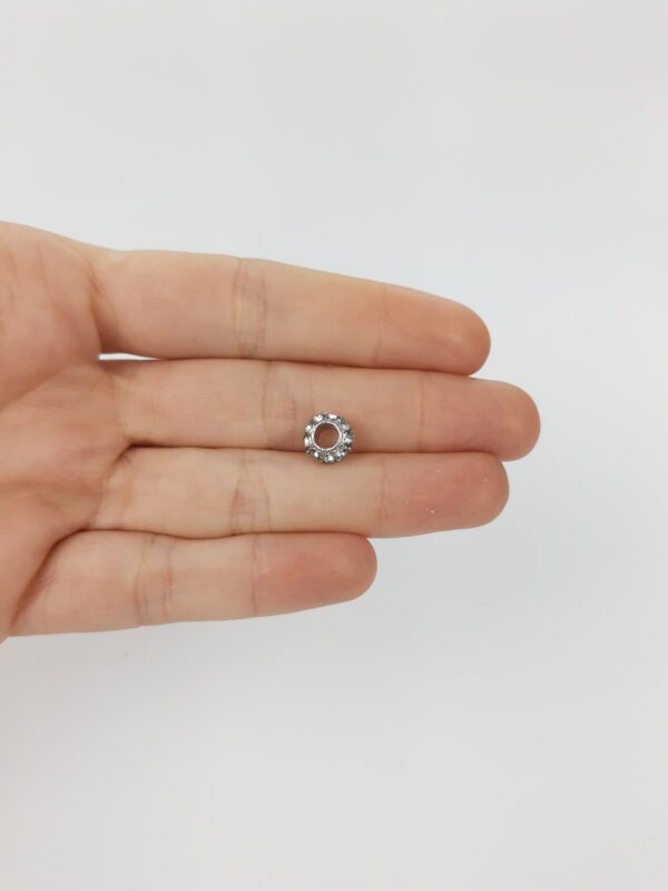 Donas separadoras de fundición con strass
