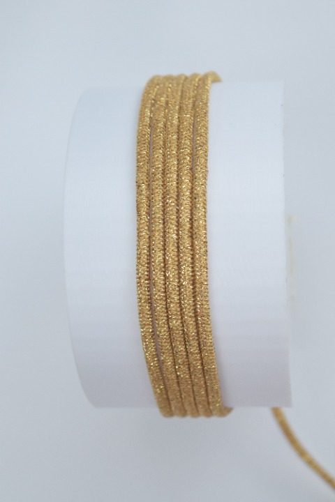 Cordón elástico de lurex