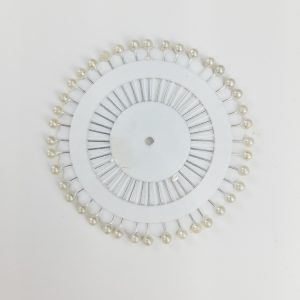 Disco de alfileres con cabeza perlada