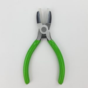 Pinza plana con silicona