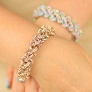 Kit Brazalete cordón de strass