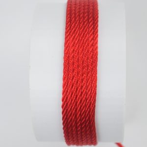 Cordón de seda trenzado