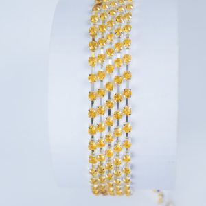 Tira de strass discontinuo