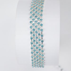 Tira de strass discontinuo