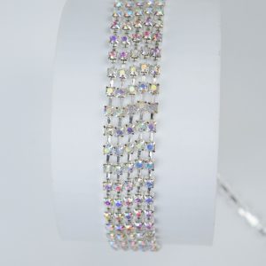 Tira de strass discontinuo