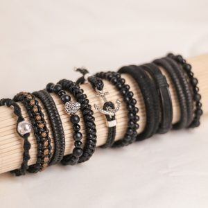 KIT pulseras de hombre
