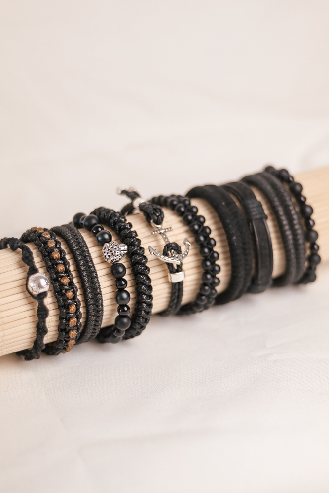 KIT pulseras de hombre