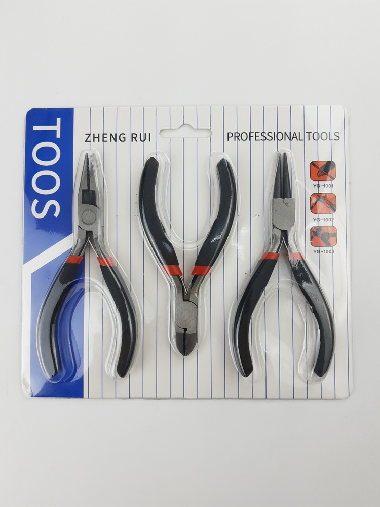 Set de 3 pinzas