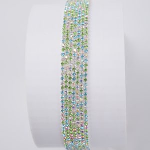 Tira de strass continuo